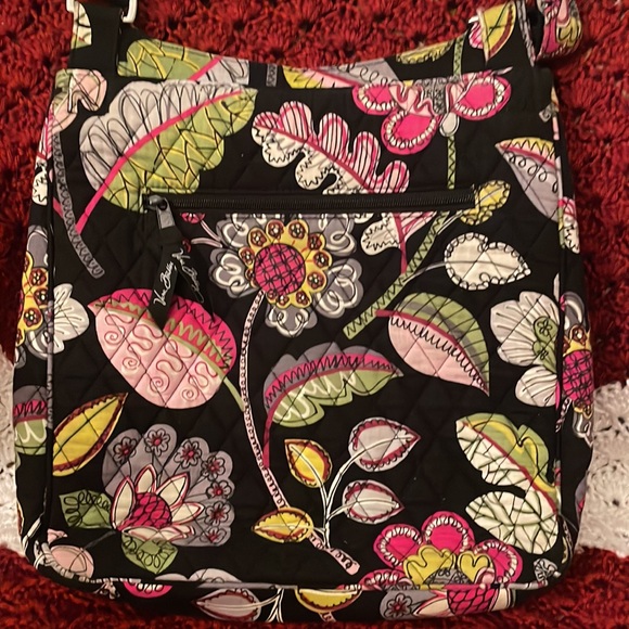VERA BRADLEY Moon Blooms Shoulder Crossbody Bag - Picture 5 of 8